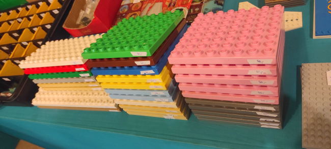 Lego Duplo desky / Hrabárna kostek